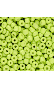 Seed beads 8/0 (3mm) Lime green